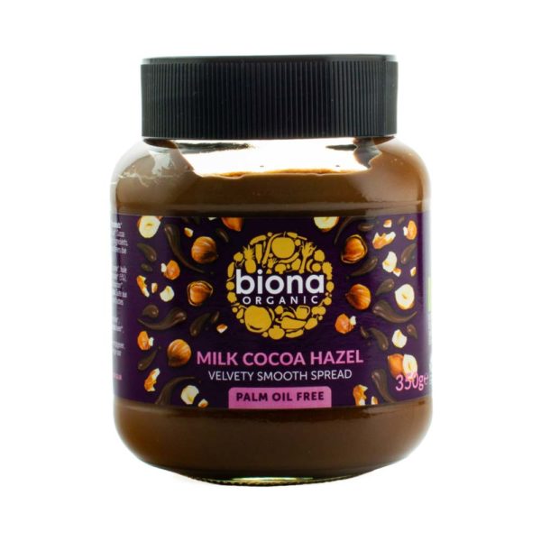 dark and organic hazelnut cocoa